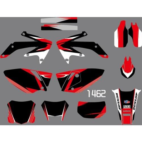 1462 Motorcycle Team Graphic & Backgrounds Dirt Sticker Kit Decals Fit For HONDA CRF450X 2005-2016