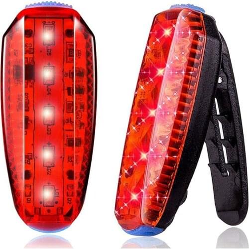 2 Pcs Bicycle Taillights,LED Safety Lights, for Runners, Joggers, Walkers, Childrens Dogs,Etc,Bike Rear Light