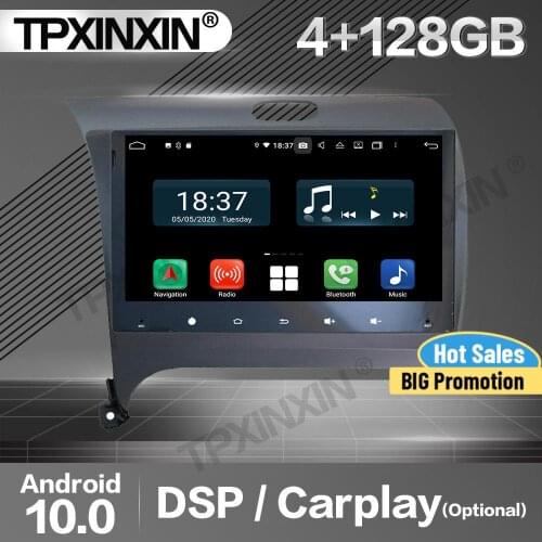 4+128G Apple Carplay Car Radio 2 Din Stereo Receiver Android For Kia K3 2013-2014 IPS DSP GPS Navigation Player Audio Head Unit
