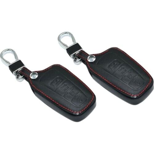 Car 4 Button Smart Remote Control Key Protective Cover Key Bag for Toyota Camry 2017-2019