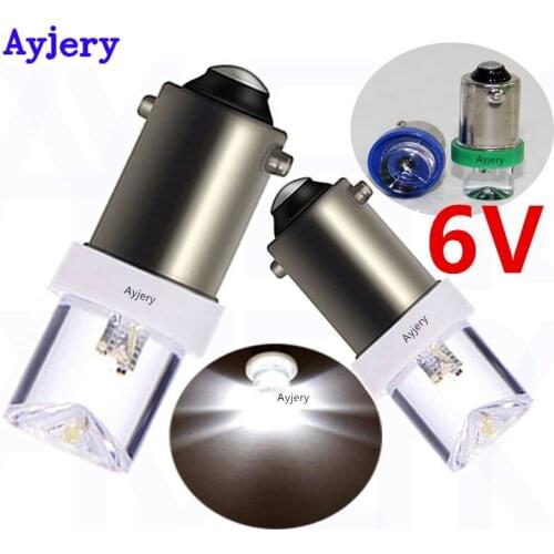 AYJERY !! 100X BA9S 1 SMD Concave Car Dashoard Warning Indicators LED Lights Auto Tail Side Reverse Brake Lights Bulbs Lamp