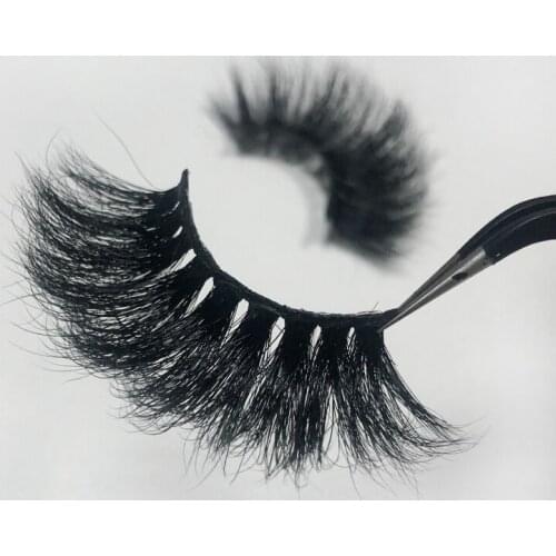 Buzzme 25mm VolumeThick Lashes 3D Real Mink Fur Eyelashes Dramatic Cruelty Free Eye Lashes