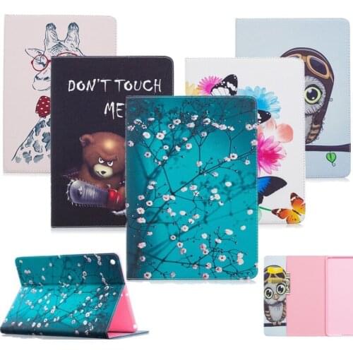 2017 Case For Apple iPad pro 9.7"owl Butterfly 3D print pu Leather cover For ipad pro mini Wallet stand Card Slots Tablet Case