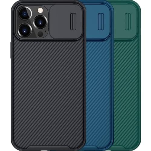 Wholesale 10Pcs Nillkin Case For Apple iPhone 13 Pro Max Slide Cover Protection Camera iP13 Mini /13 /13 Pro Texture Back Shell