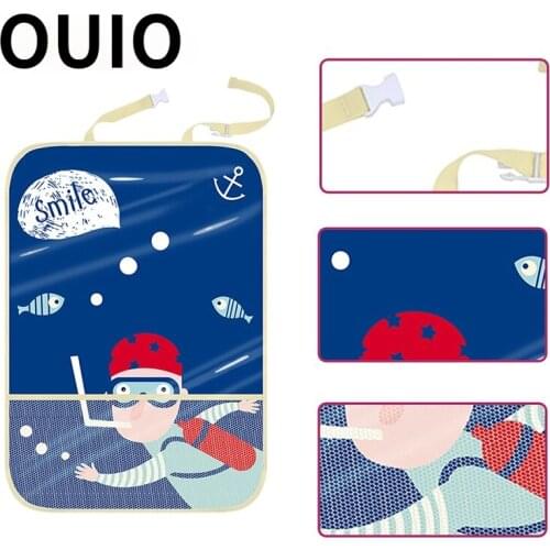 Children Kick Mat Seat Back Protector Cover For Seat Leon Ibiza Volvo XC60 S60 XC90 S80 V70 Alfa Romeo 159 156 Car Accessories