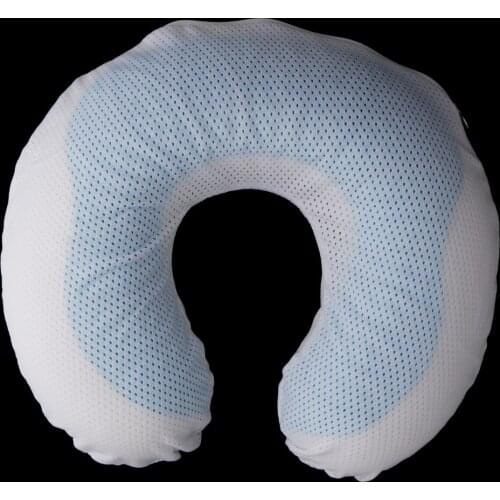 Travel Memory Foam Gel Cool Pillow Shoulder Headrest Car Cushion