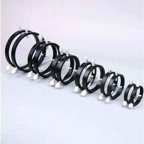 HERCULES 70mm 80mm 90mm 102mm 115mm 127mm 152mm 6-point guide scope rings pair Astronomical Telescope Accessories