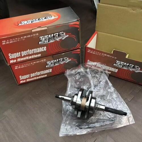 BWS125 TTMRC Crankshaft +3mm CYGNUS125 ZUMA125 GTR125 Racing Long Stroke Connecting Rod Tuning Bws Cygnus Zuma 125 Engine Parts