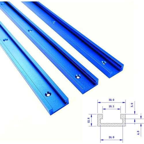 30 type T-tracks Aluminum Slot Miter Track Jig Fixture for Router Table Bandsaws Woodworking Tool Length 300/400/600/800/1000mm