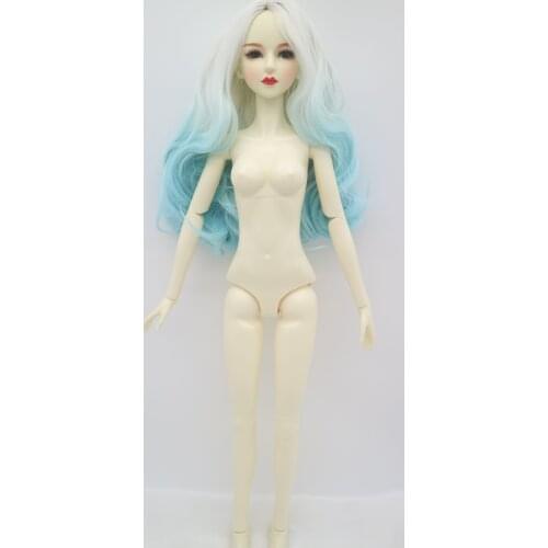 NEW 1/3 BJD Doll 60cm Plastic joint moveable doll Handmade doll white skin selling doll with wig