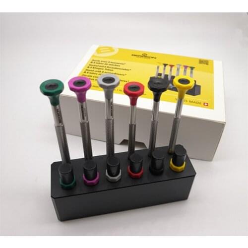Watch maintenance tool Bergeon 7778 screwdriver 6 set screwdriver set one word screwdriver