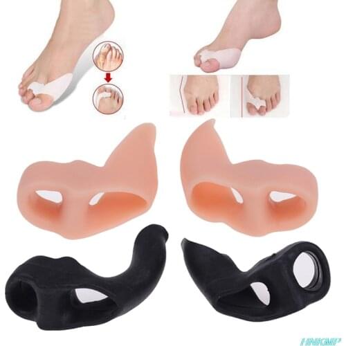 2pcs Hallux Valgus Pro Foot Toes Separator Toe Bunion Corrector Shield Orthopedic Braces Correct Orthotics Big Bone Toe Pillow