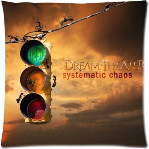 Custom Cushion Cover Dream Theater Cotton Linen Pillow Case Chair Sofa Home Decorative Throw Pillow Cover 45X45CM