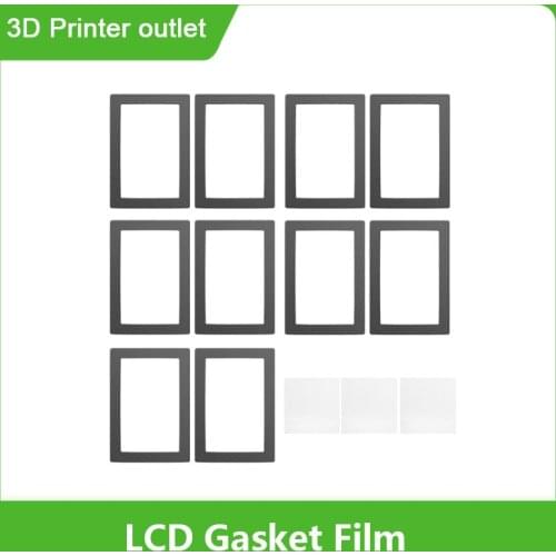 10PCS LCD Gasket 9.5 x 6.7in Non-dust Cloths for ELEGOO Saturn 8.9 Inch Resin 3D Printer Screen