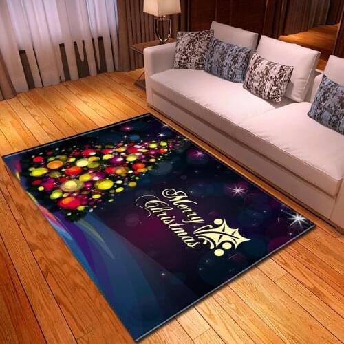 Merry Christmas Welcome Doormats Indoor XMAS Carpet Kitchen Floor Mat Home Decor Large Bedroom Carpets For Room Living Area Rugs