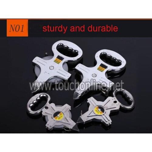 Hand stand gauge glass fiber tape ruler