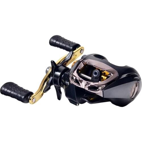 Fishing Reel Baitcasting 12+1 Ball Bearings 6.3:1 Gear Ratio Magnetic Brake Metal Spool Bait Casting Fishing Coil