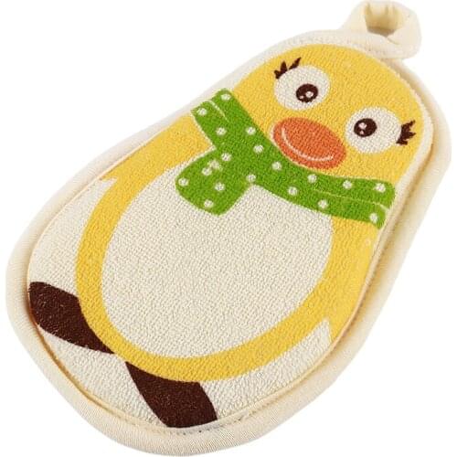 Cute Newborn Baby Shower Bath Sponge Rub Infant Toddle Kids Bath Brushes Cotton Rubbing Body Wash Towel Accessories