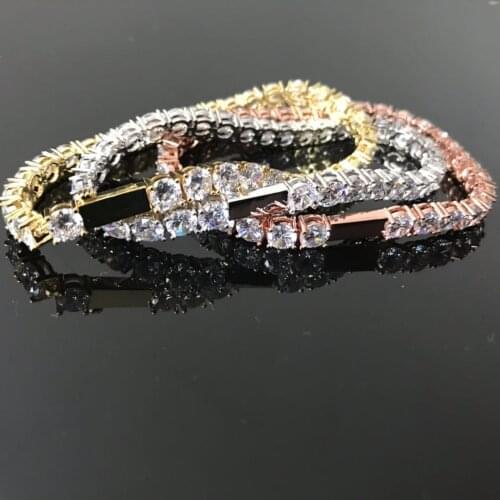 High quality CZ stone tennis bracelet for gift