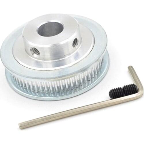 65 Teeth 2GT Timing Pulley 65T, Bore 6-20mm, For GT2 Open Synchronous Belt Width 6/10mm 65Teeth