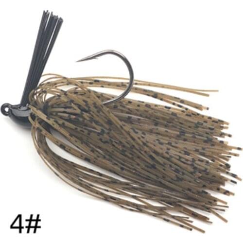 Buzzbait Bait Wobbler Bass Jig Skirts DIY For Pike Walleye Silicone 10g