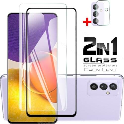 2in1 for Samsung A82 Quantum 2 A72 A52 A42 A32 5g 4g A12 A21 A21s A31 A51 A71 A91 Case for Galaxy M42 M31s M21s Tempered Glass
