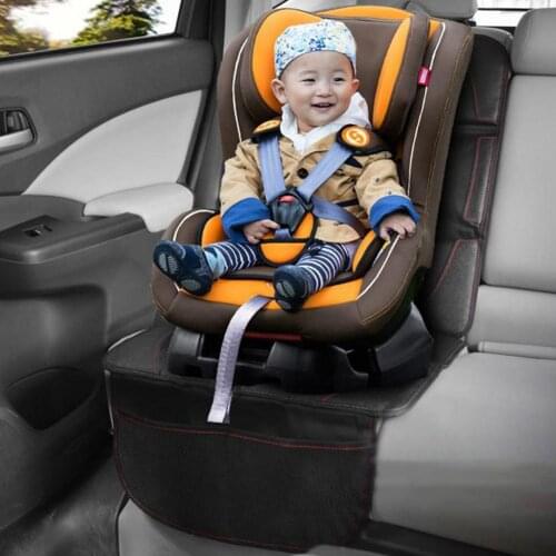 Car Seat Cover Waterproof Leather Car Seat Protector Mats Child Baby Pads Seat Protective Mat For Baby Kids Protection Cushion