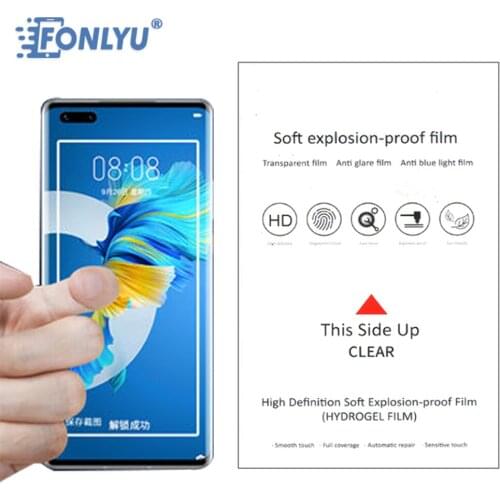 FONLYU Flexible HD Clear Hydrogel Film Compatible For Cutting Machine F140 F150 F200 Telephone Repair Tools Screen Protector