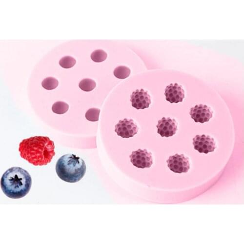 Fondant Mould Non-stick Heat-resistant Silicone DIY 3D Fruit Shape Chocolate Dessert Mold Cake Making Tools