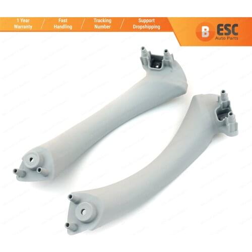 EDP1053 Inner Door Handle Pull Strap Bracket Gray 51417230849 51417230850 Left Right for BMW 3 E90 E91 Sedan Wagon 2004-2012