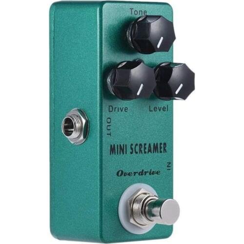 Mosky Mini Screamer Overdrive (TS9 Overdrive) Mini Guitar Effect Pedal