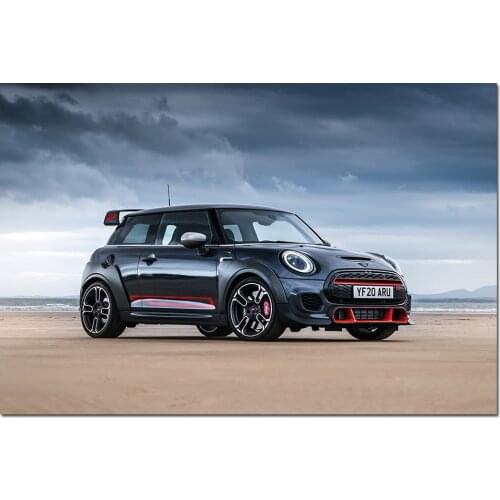 Mini John Cooper Works GP Car Wallpaper Wall Art Poster Print Canvas Paintings for Home Room Decor