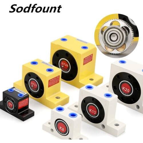 Pneumatic vibrator GT4 6 8 10 13 16 turbine oscillators industry vibrator pneumatic hammer blanking parts