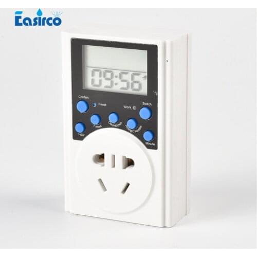 220V/50HZ Programmable Cycle timer.UK EU US AUS Interval timer. Ideal for Mist cooling system