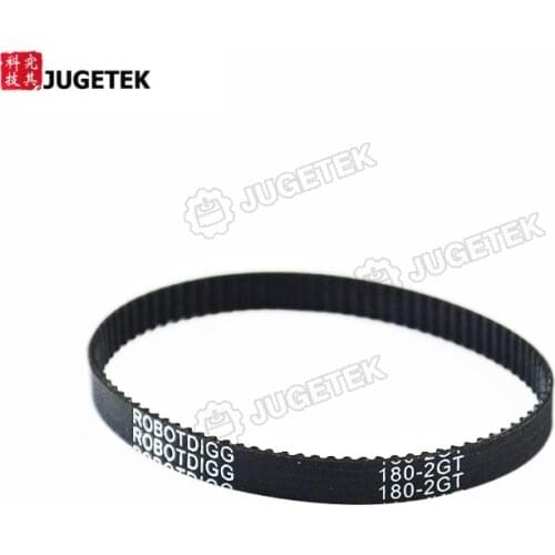 Free Shipping GT2 Timing Belt Closed-loop Endless 6mm width 180mm length 90 teeth for 3D Printer 180-2GT-6