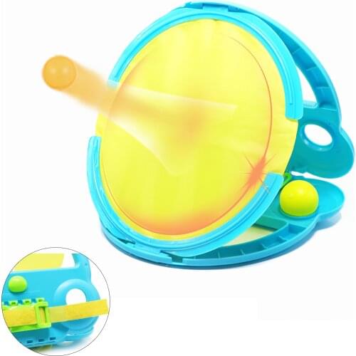 Hand Throw Catch Ball Game Outdoor Rackets Sports Toys Family Interactive Beach Ball Game Kids Toys with Two Balls Toys for Kids