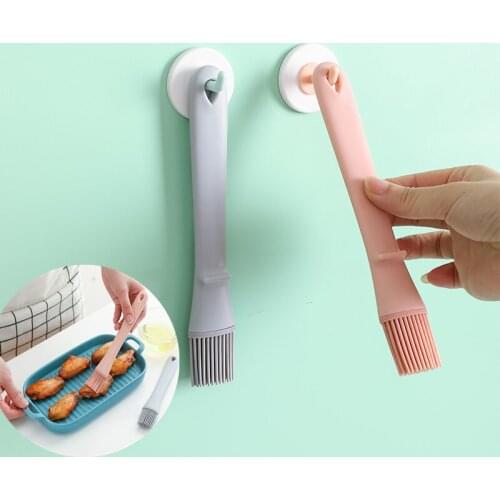 Barbecue Silicone Oil Brush Grill Tool Pastry Cookie Kitchen Cook Brush with Handle Baking BBQ Kitchen Accessories