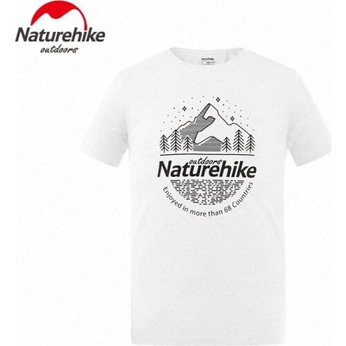 Naturehike Sport T-Shirt Hiking Running Climbing Summer Breathable Elastic Top Outdoor Travel Hiking Leisure Comfortable Top
