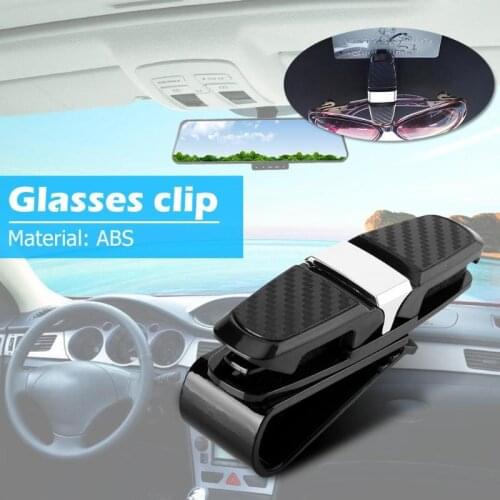 Universal Car Sun Visor Sunglasses Holder Clip for opel astra j volvo xc60 bmw e92 ford focus mk3 peugeot 406 vectra