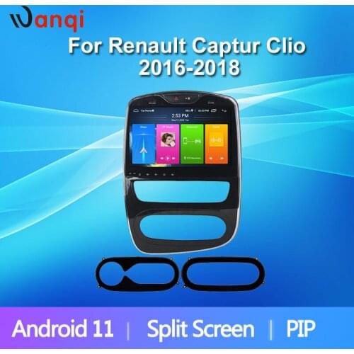 10.1 inch Android 10 Car GPS Navigation Radio Unit Player for 2016-2017 2018 Renault Clio Digital/Analog support OBD2 NO DVD