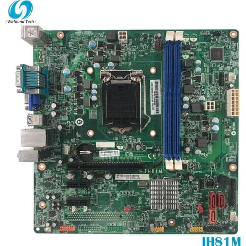 100% Working Desktop Motherboard for M73 IH81M H81 03T7169 00KT289 00KT266 03T7201 System Board Fully Tested