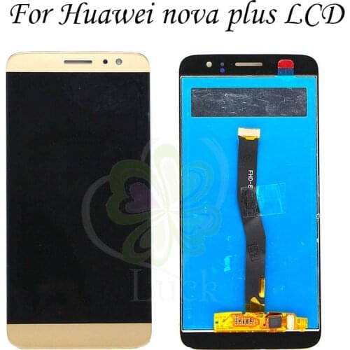 5.5" For Huawei Nova Plus LCD Display Touch Panel Screen Digitizer Assembly Replacement with frame for Huawei novaplus Pantalla