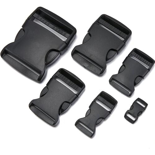 5pcs/pack Plastic buckle Girdle buckles Belt buttons Backpack adjustment fasten knapsack accessories