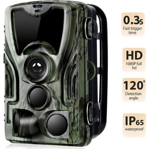 2.4inch LCD Wireless Hunting Trail Camera HC801A 16MP 1080P Night Vision Wildlife Cameras Photo traps Surveillance