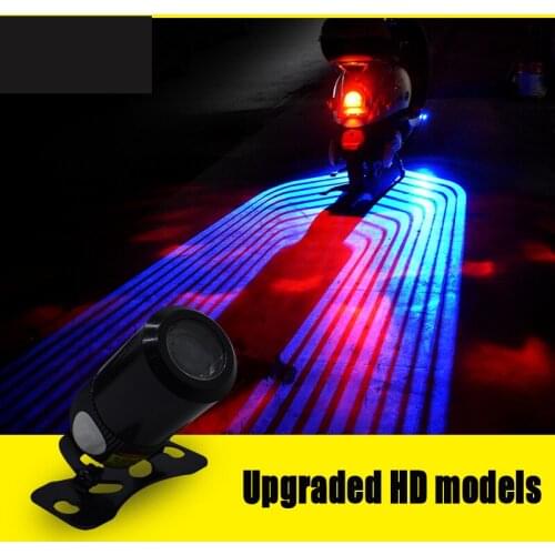 Motorcycle lights modified chassis lights led angel wings welcome lights wings projection lights decorative lantern accessories