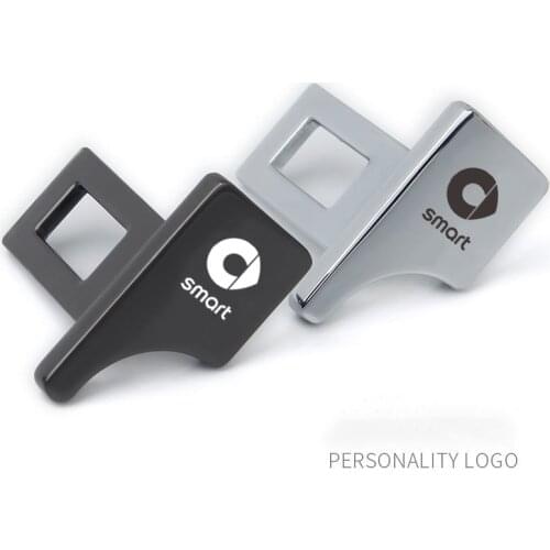 Car seat belt button for smart fortwo 451 450 452 453 454 Cabrio Crossblade EQ Forfour coupe ROADSTER Car Accessories