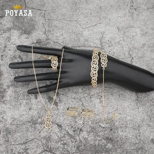 Moroccan Caftan wedding jewelry set for women green stone fashion jewelry set copper high quality jewelry set