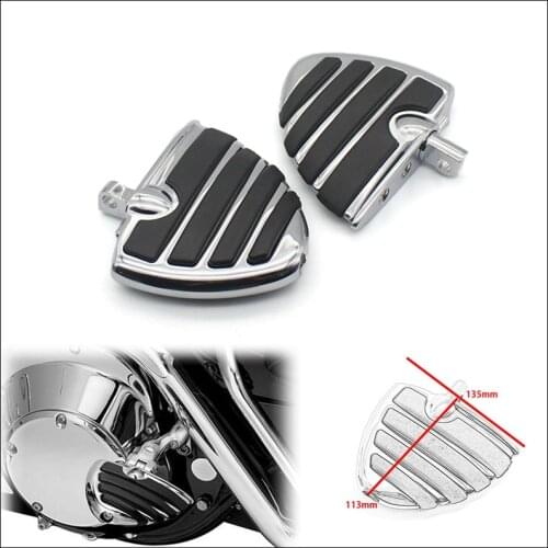 Motorcycle Rear Foot Pegs Passenger Foot Rests for 750 500 XL883 1200 for Honda VTX 1300 1800 R S N T All Models