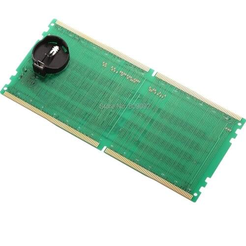 Desktop computer Motherboard DDR4 RAM Memorry Slot Tester with LED Light for Intel and AMD Motherboard Repair Tester