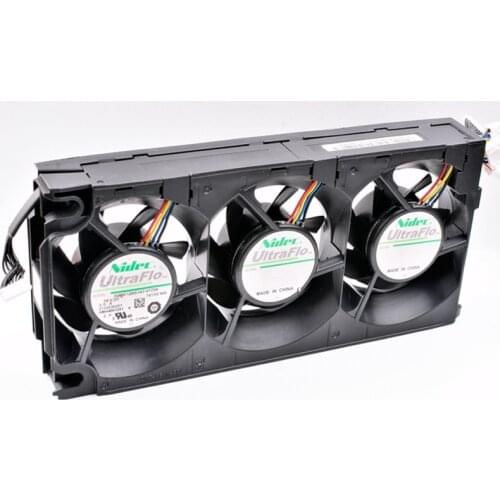 Original 3U60T12BS1A7-07Z04 12V 3.0A three-row conjoined assembly module cooling fan